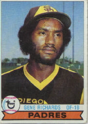 1979 Topps Baseball Cards      364     Gene Richards